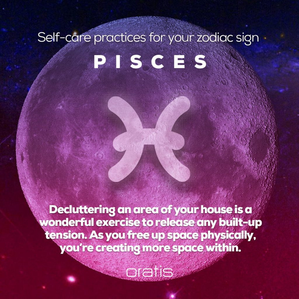 Self care practices for Pisces