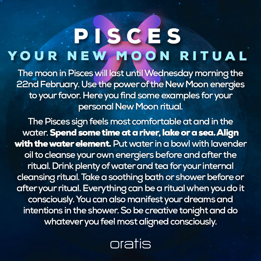 Tonights New Moon in Pisces